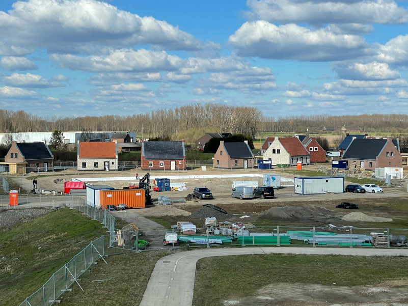 Voortgang bouw fase 1 maart - 9